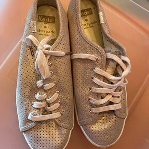 Keds x Kate Spade Beige Sneakers